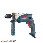 دریل 13 میلی متری چکشی سه نظام اتوماتیک فلزی 650وات - با کیف BMC رونیکس مدل 2213