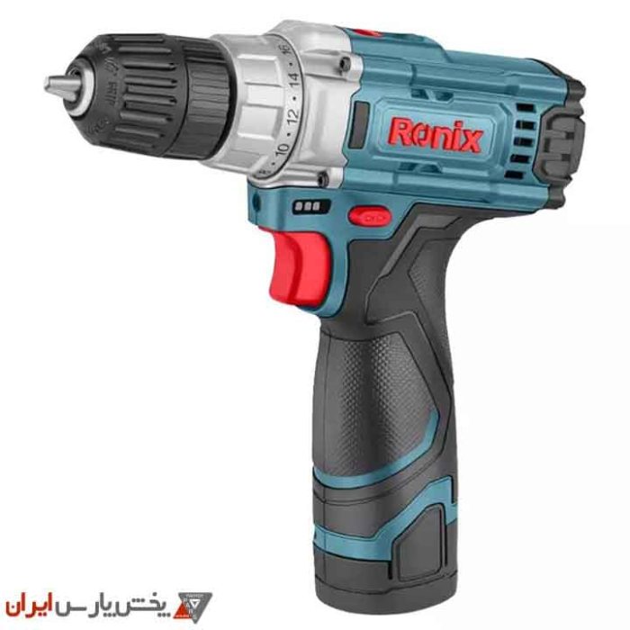 دریل پیچگوشتی شارژی 12 ولت NEW رونیکس مدل 8613 - Image 1