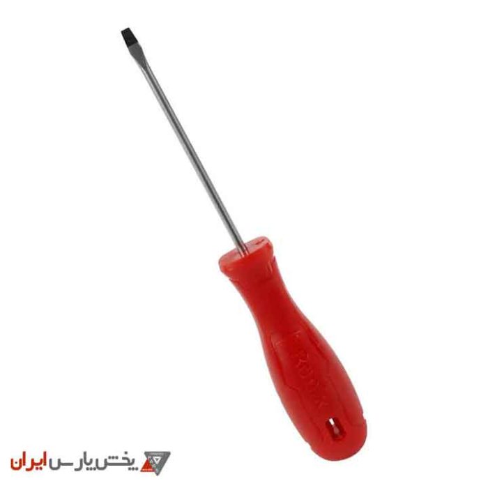 پیچ گوشتی تکی دسته پلاستیکی دوسو 75×3 - new رونیکس مدل RH-2734 - Image 1