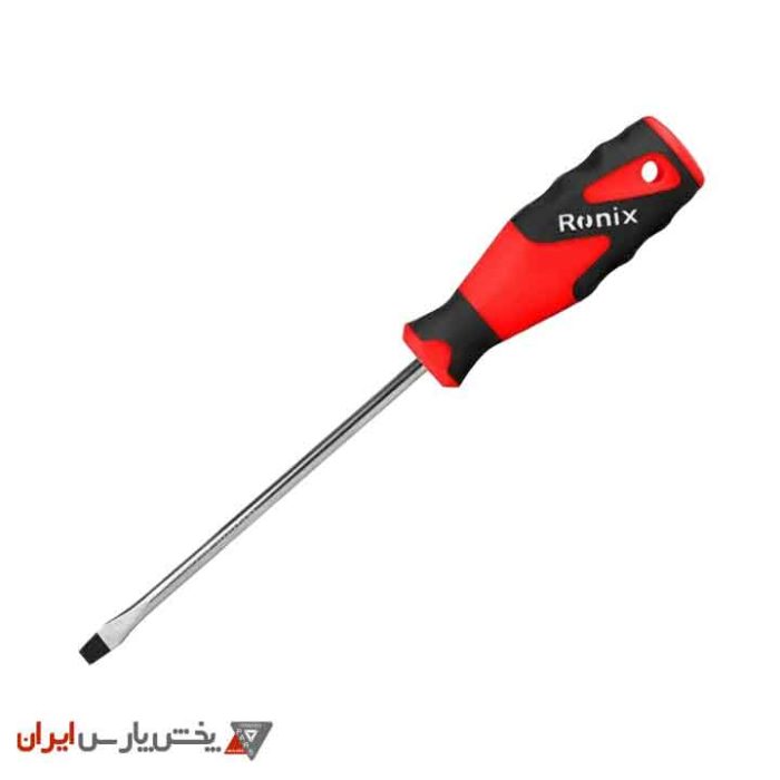 پیچ گوشتی تکی 200×8 دوسو- دسته TPR رونیکس مدل RH-2786 - Image 1