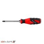 پیچ گوشتی تکی ضربه خور 100×6 چهارسو - دسته TPR رونیکس مدل RH-2970