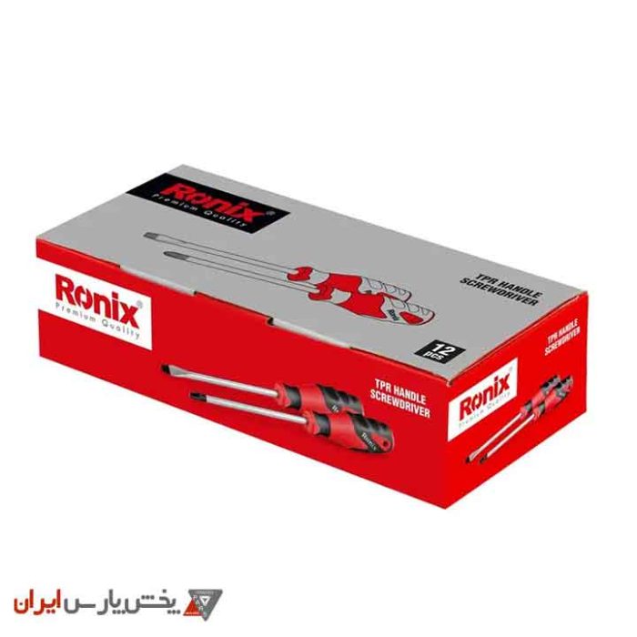 چهارسو125×5پیچ گوشتی تکی- دسته TPR رونیکس مدل RH-2856 - Image 1