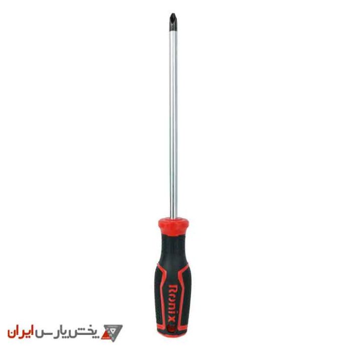 پیچ گوشتی ساده 200×8 چهارسو NEW رونیکس مدل RH-2891 - Image 1