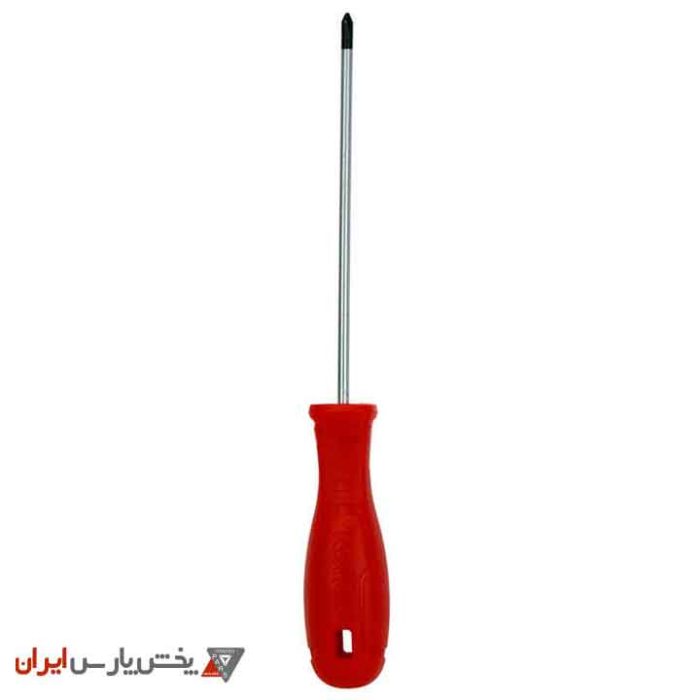 پیچ گوشتی تکی دسته پلاستیکی چهارسو 125×5 new رونیکس مدل RH-2871 - Image 1