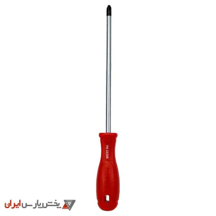 پیچ گوشتی تکی دسته پلاستیکی چهارسو 200×8 new رونیکس مدل RH-2888 - Image 1
