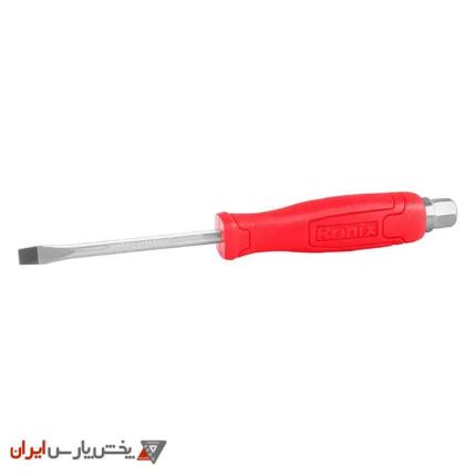 پیچ گوشتی تکی دسته پلاستیکی ضربه خور 200×8 دوسو new رونیکس مدل RH-2944