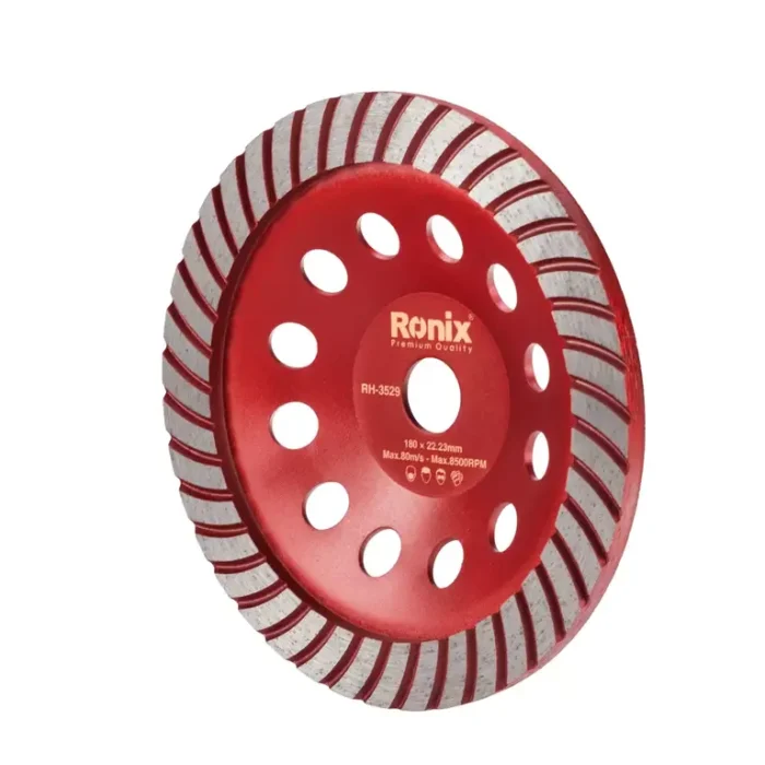 صفحه ساب گرانیت کاسه ای - 180 میلی متری توربو - NEW رونیکس مدل RH-3529 - Image 1